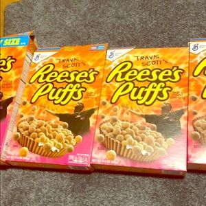 Travis Scott Reese’s Puffs cereal boxes